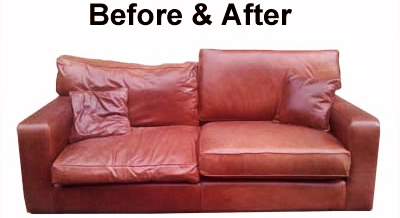 Furniture Foam Before & After